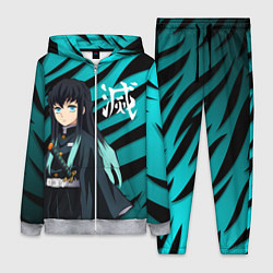 Женский 3D-костюм Хаширо Токито - клинок рассекающий демонов, цвет: 3D-меланж