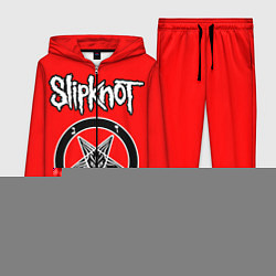 Женский 3D-костюм Slipknot - пентаграмма, цвет: 3D-черный