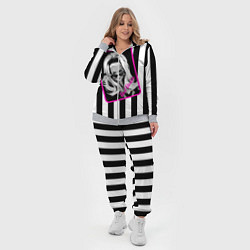 Женский 3D-костюм Барби и полосы, цвет: 3D-меланж — фото 2