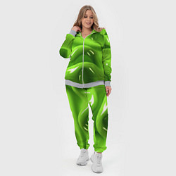 Женский 3D-костюм Зеленая слизь, цвет: 3D-меланж — фото 2