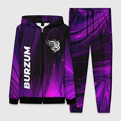 Женский 3D-костюм Burzum violet plasma, цвет: 3D-черный