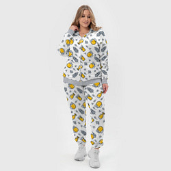 Женский 3D-костюм Пиво пенное, цвет: 3D-меланж — фото 2
