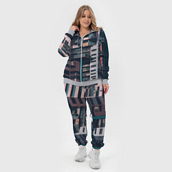 Женский 3D-костюм Спальный район, цвет: 3D-меланж — фото 2