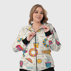 Женский 3D-костюм Vibe summer, цвет: 3D-черный — фото 2