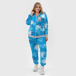 Женский 3D-костюм Цветочный паттерн - GTA vice city, цвет: 3D-меланж — фото 2