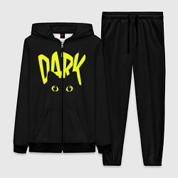 Женский 3D-костюм Кот во тьме, цвет: 3D-черный