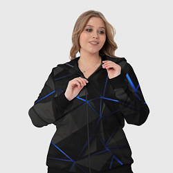 Женский 3D-костюм Black blue style, цвет: 3D-черный — фото 2