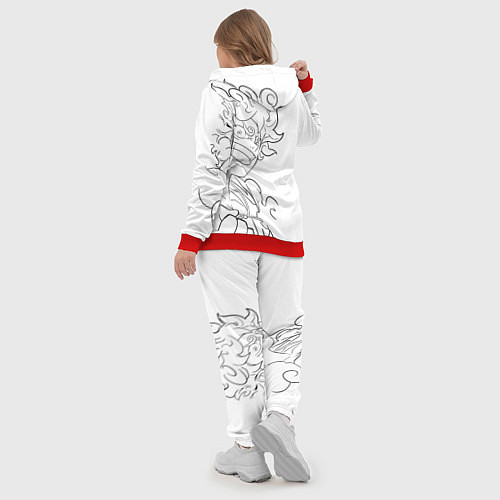 Женский костюм Ван пис - Луффи гир 5 / 3D-Красный – фото 5