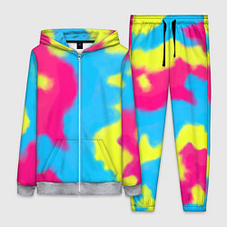 Женский 3D-костюм Тай-дай из фильма Барби, цвет: 3D-меланж