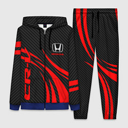Женский костюм Honda CR-V - красный и карбон