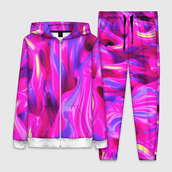 Женский костюм Pink blue texture