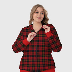 Женский 3D-костюм Pajama pattern red, цвет: 3D-красный — фото 2