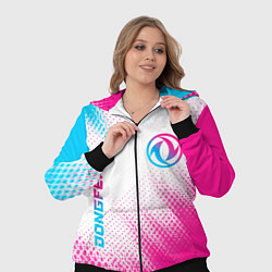 Женский 3D-костюм Dongfeng neon gradient style: надпись, символ, цвет: 3D-черный — фото 2