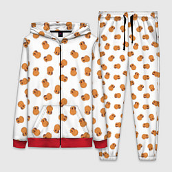 Женский 3D-костюм Мини капибары, цвет: 3D-красный