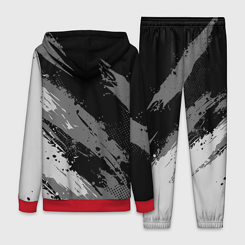 Женский костюм N7 - mass effect monochrome / 3D-Красный – фото 2