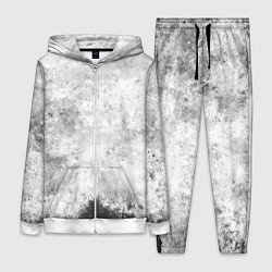 Женский 3D-костюм Абстракция - black and white spot, цвет: 3D-белый