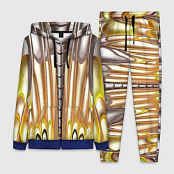 Женский костюм Абстрактный рисунок по мотивам крыла бабочки