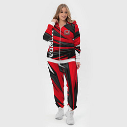 Женский 3D-костюм Red sport - honda, цвет: 3D-белый — фото 2