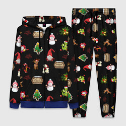 Женский костюм Много новогодних игрушек