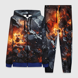 Женский костюм Взрыв камней и плит