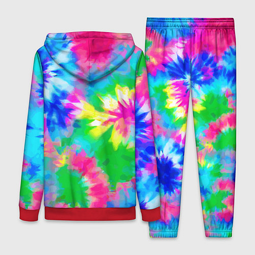 Женский костюм Color abstraction - summer / 3D-Красный – фото 2