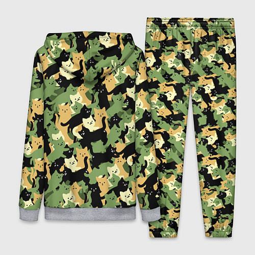 Женский костюм Котофляж / 3D-Меланж – фото 2