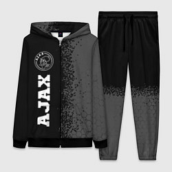 Женский 3D-костюм Ajax sport на темном фоне по-вертикали, цвет: 3D-черный