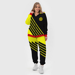 Женский 3D-костюм Borussia sport line uniform, цвет: 3D-красный — фото 2