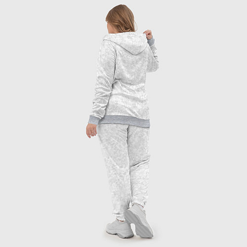Женский костюм Светло-серый текстура / 3D-Меланж – фото 5