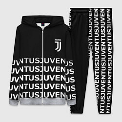 Женский 3D-костюм Juventus pattern fc club steel, цвет: 3D-меланж