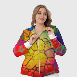 Женский 3D-костюм Bright abstraction, цвет: 3D-белый — фото 2