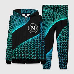 Женский 3D-костюм Napoli football net, цвет: 3D-черный