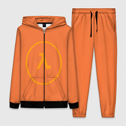 Женский 3D-костюм Half-Life оранжевый, цвет: 3D-черный