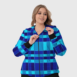 Женский 3D-костюм Полосный паттерн, цвет: 3D-черный — фото 2