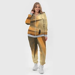 Женский 3D-костюм Пустыня и космический корабль - Дюна, цвет: 3D-меланж — фото 2