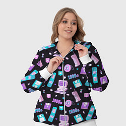 Женский 3D-костюм Game over 1980 1990, цвет: 3D-белый — фото 2