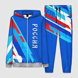 Женский костюм Абстрактный триколор Россия