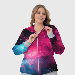 Женский 3D-костюм Абстрактный космос фантастика, цвет: 3D-меланж — фото 2