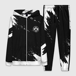 Женский костюм Borussia краски чёрно белый