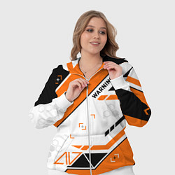 Женский 3D-костюм Asiimov AWP skin, цвет: 3D-белый — фото 2
