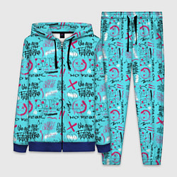 Женский 3D-костюм We are the future - граффити, цвет: 3D-синий