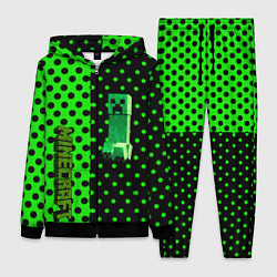 Женский костюм Minecraft creeper pattern