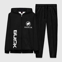 Женский 3D-костюм Buik logo white, цвет: 3D-черный