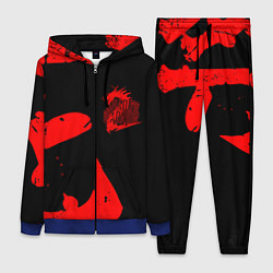 Женский 3D-костюм Shadow Warrior japan, цвет: 3D-синий