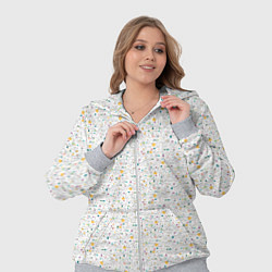 Женский 3D-костюм Люди абстрактные и фигуры, цвет: 3D-меланж — фото 2