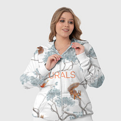 Женский 3D-костюм Уральский паттерн, цвет: 3D-белый — фото 2