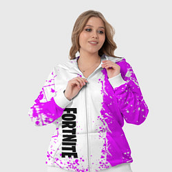Женский 3D-костюм Fortnite pink color, цвет: 3D-белый — фото 2