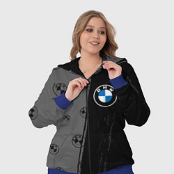 Женский 3D-костюм Bmw performance Темный, цвет: 3D-синий — фото 2