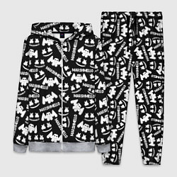 Женский костюм Marshmello pattern music