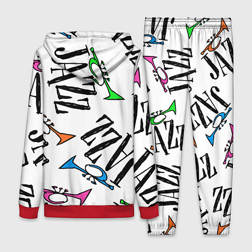 Женский костюм Just jazz in color / 3D-Красный – фото 2